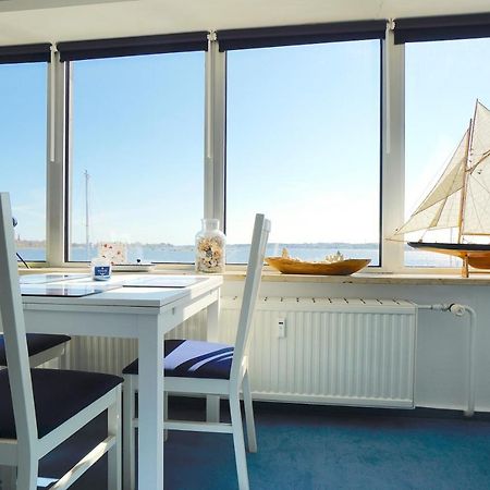 Ferienwohnung Schleiloge Mit Panoramablick Auf Die Schlei Slesvig Eksteriør billede