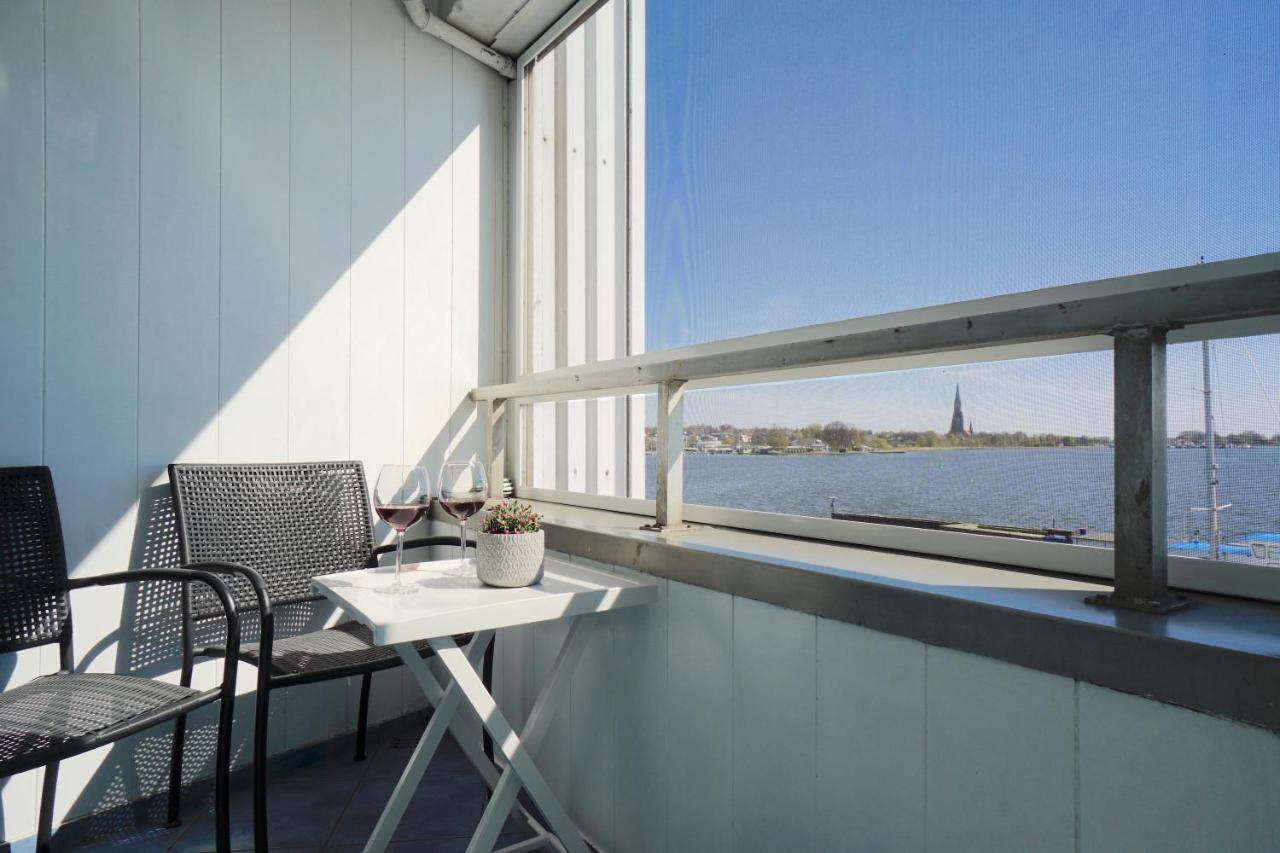Ferienwohnung Schleiloge Mit Panoramablick Auf Die Schlei Slesvig Eksteriør billede