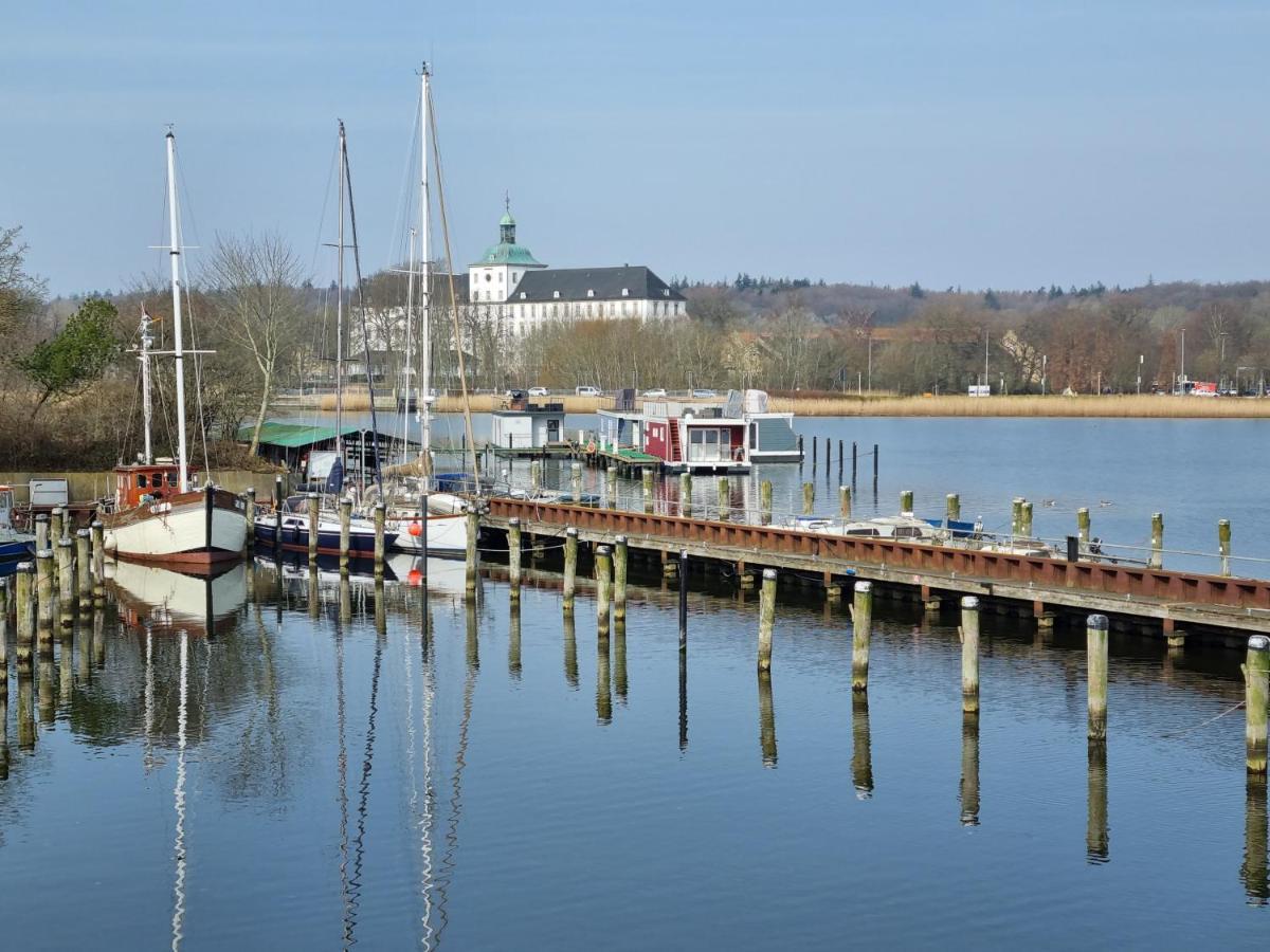 Ferienwohnung Schleiloge Mit Panoramablick Auf Die Schlei Slesvig Eksteriør billede
